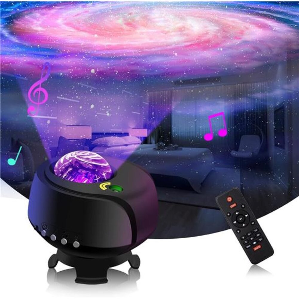 Larger Coverage Area Galaxy Projector,with Changing Galaxy Shapes Star